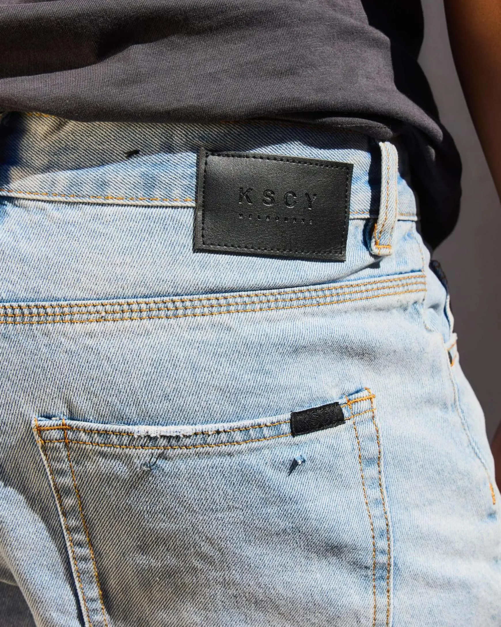 KS5 Slim Denim Shorts