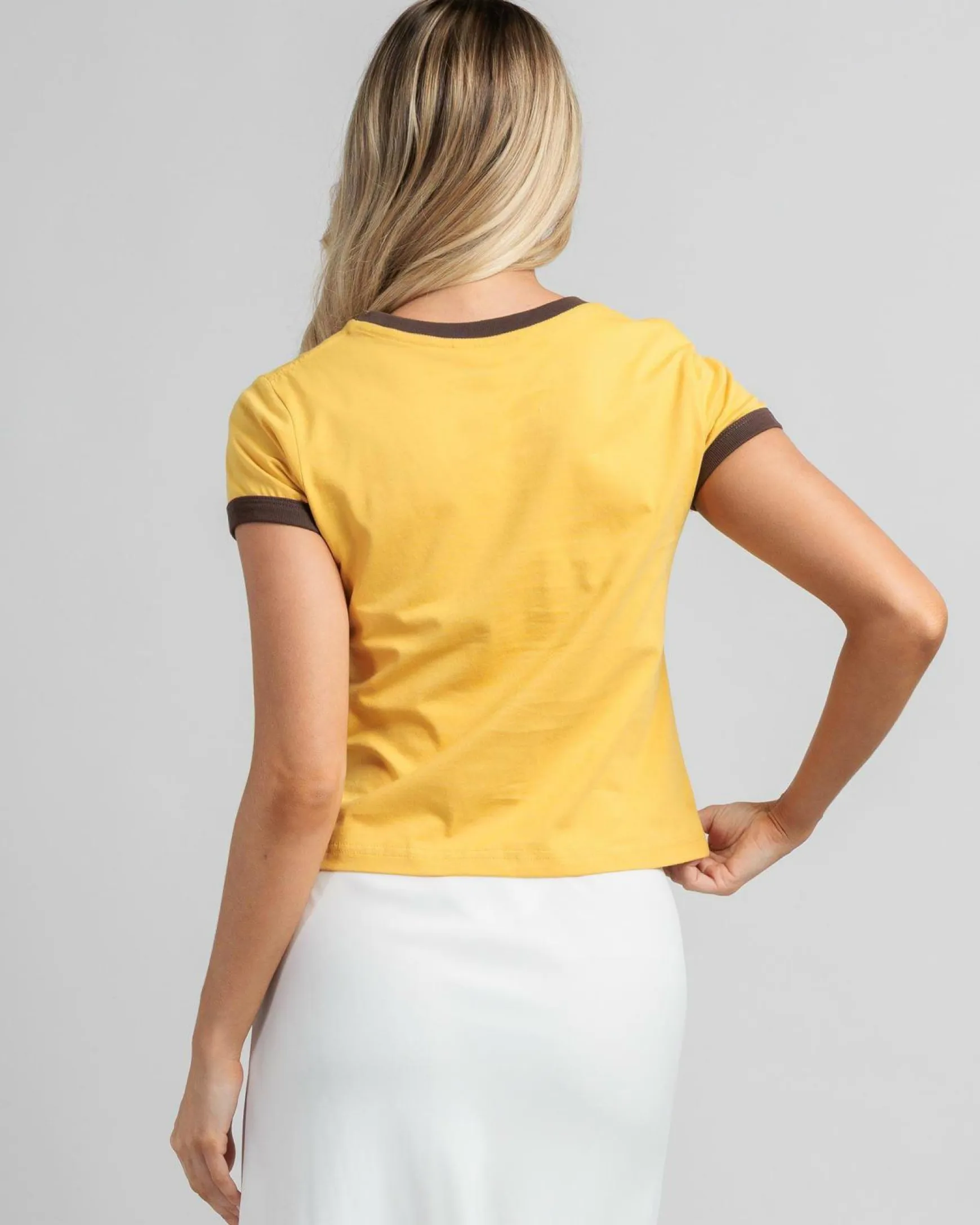 La Cabana Contrast Ringer Mini T-Shirt