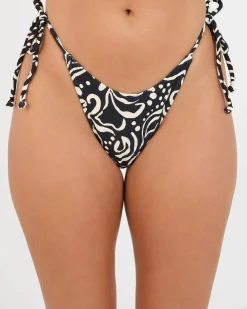 La Isla Tie Side Skimpy Hike Bikini Bottom