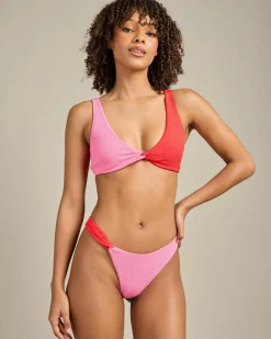 Lagos High Leg Cheeky Bikini Bottom