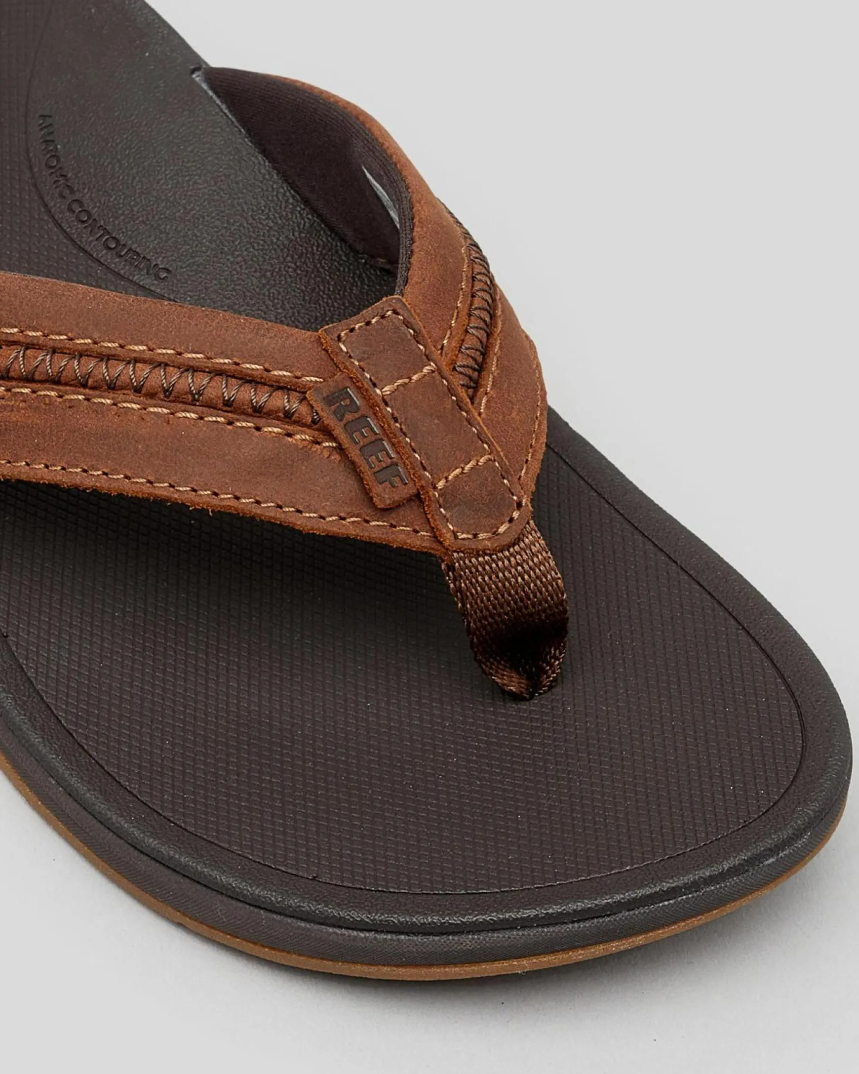 Leather Ortho Coast Thongs