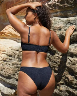 Luna Shirred Classic Bikini Bottom