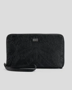 Mandala Embossed Travel Wallet