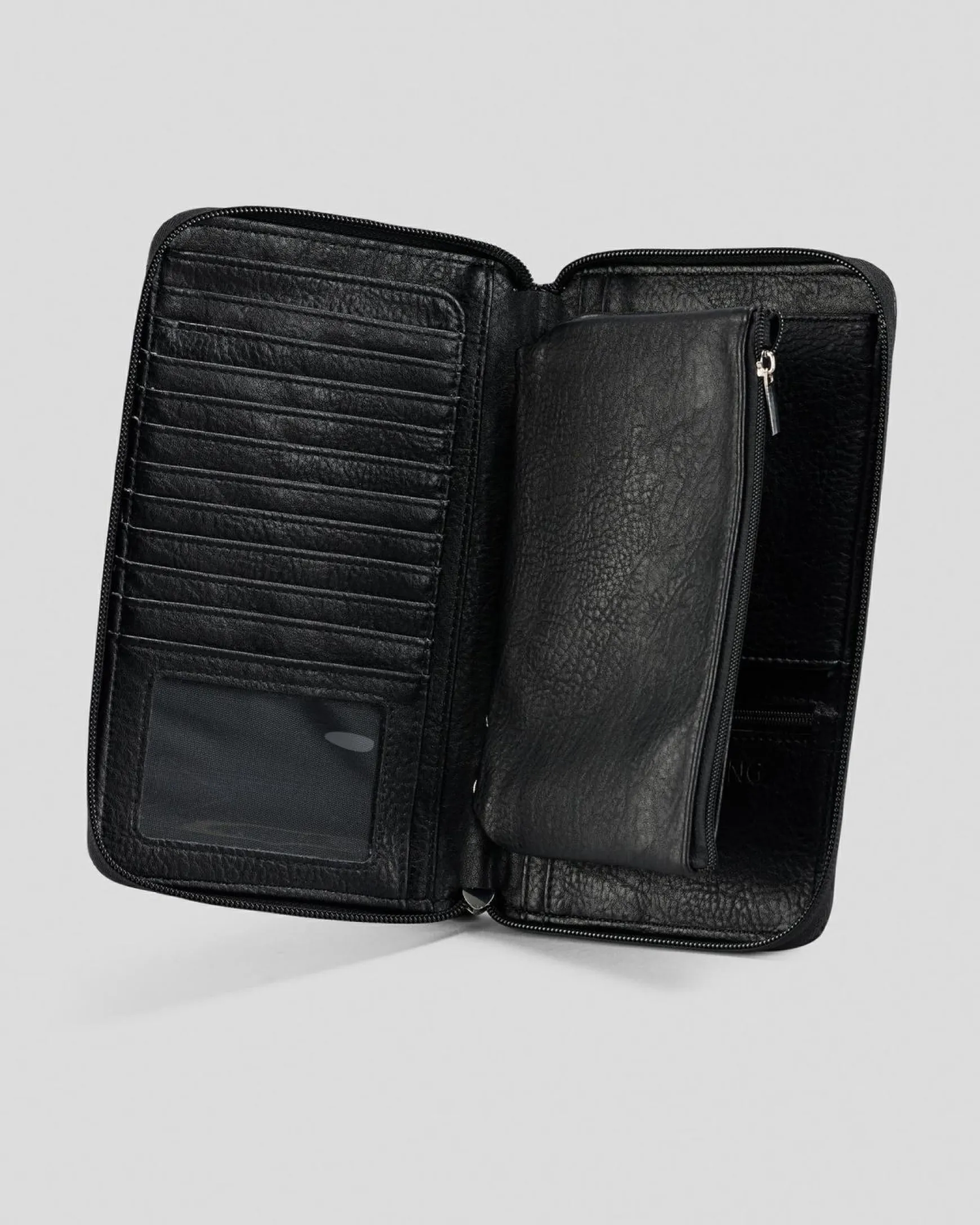 Mandala Embossed Travel Wallet