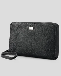 Mandala Embossed Travel Wallet
