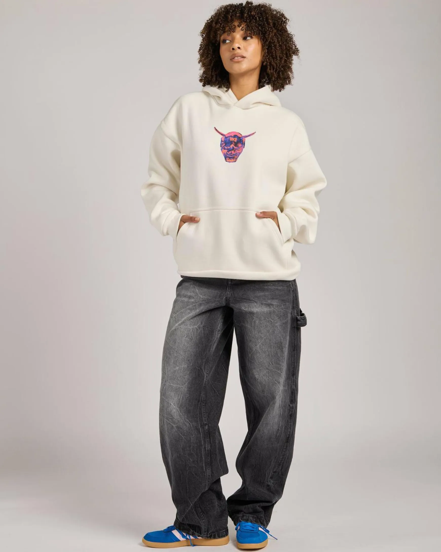 Mask Oversized Hoodie