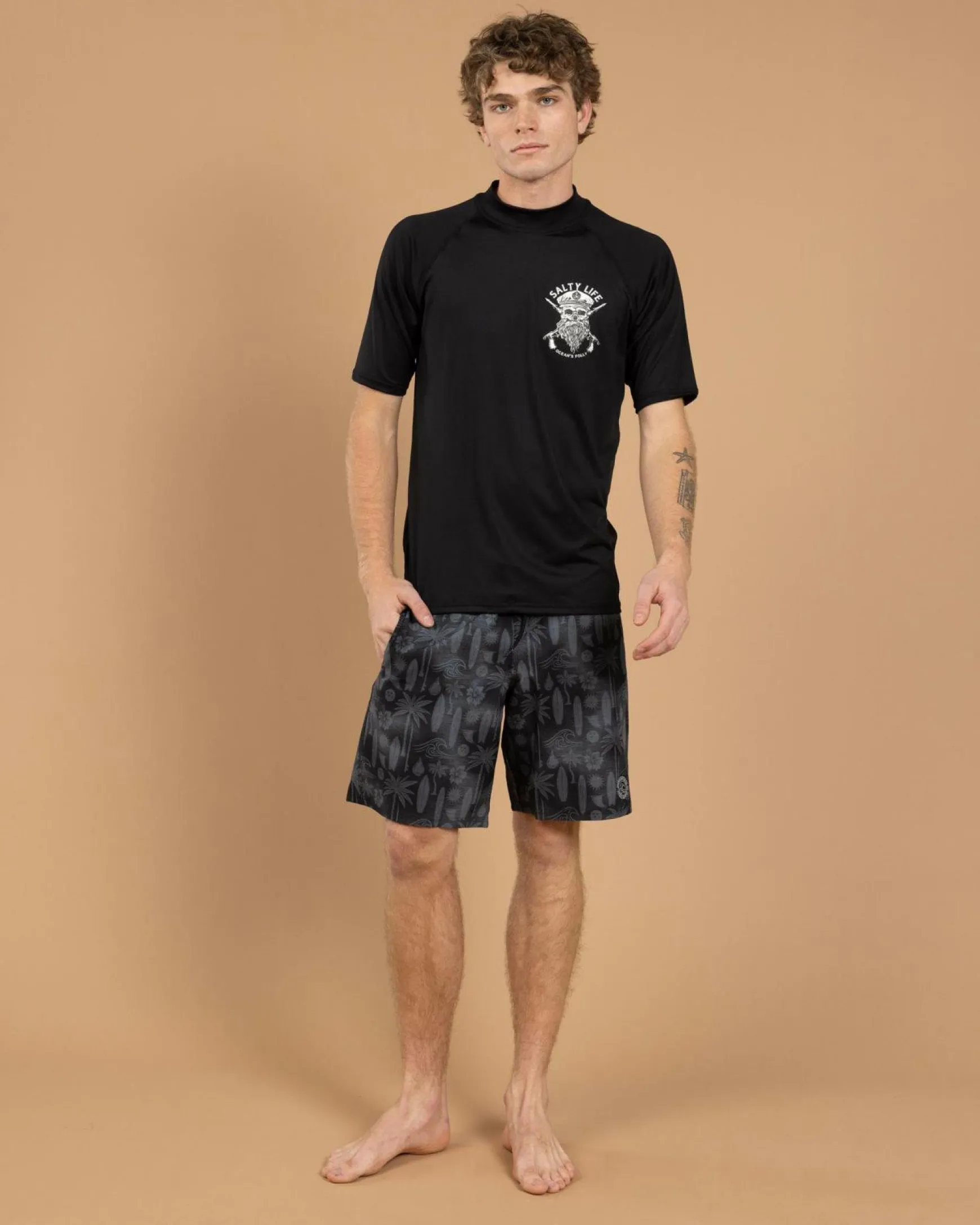 Overboard Short Sleeve Rash Vest