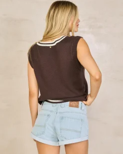Pheonix Low Rise Denim Mini Shorts