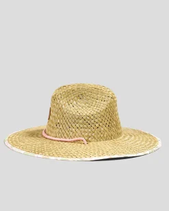 Pina To My Colada Printed Panama Hat