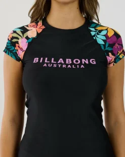 Playa Del Sol Wahine Cap Sleeve Rash Vest