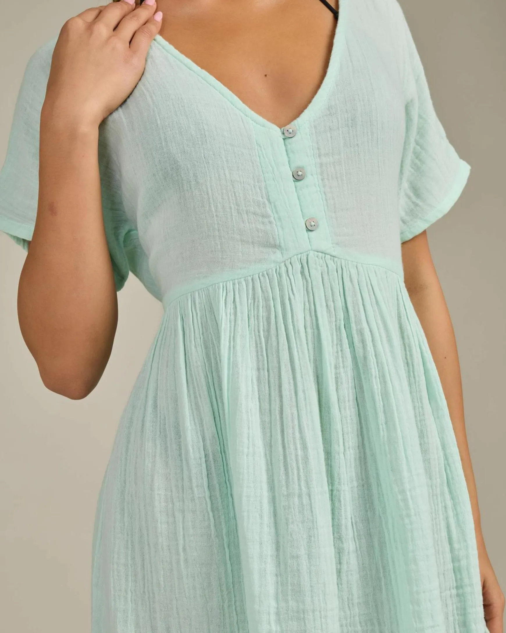Premium Surf Short Sleeve Dress