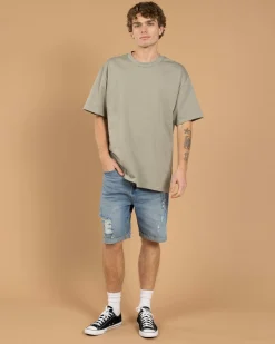 Qualify Denim Walk Shorts