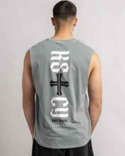 Rev Dual Curved Muscle Tank