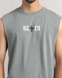 Rev Dual Curved Muscle Tank