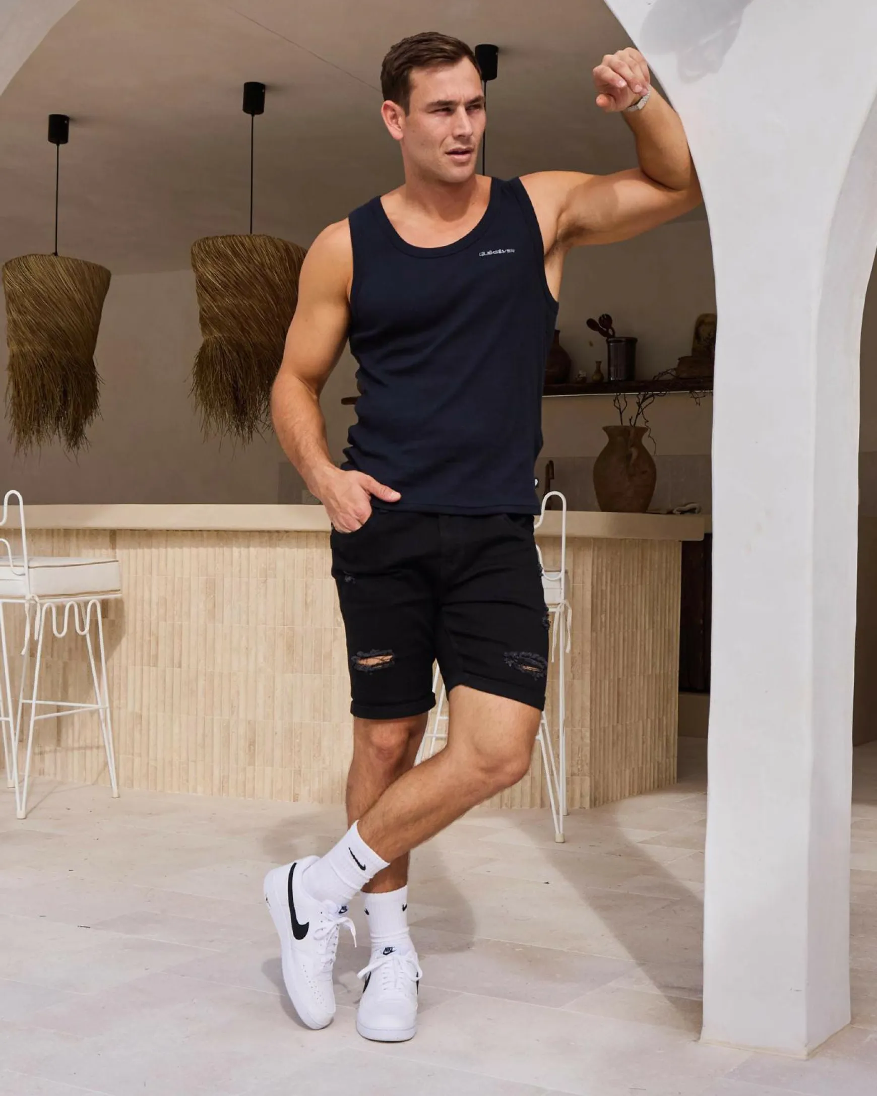 Ribbed Tank Singlet