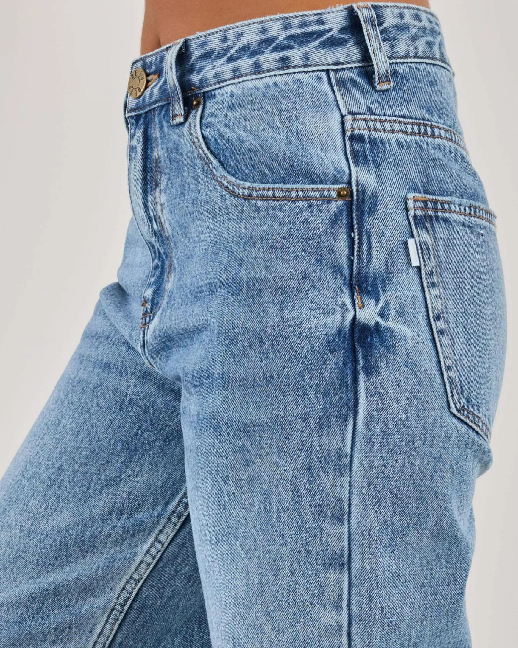Rocker Straight Leg Jeans