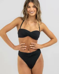 Rockford Twist High Waist Bikini Bottom