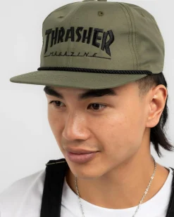 Rope Snapback Cap