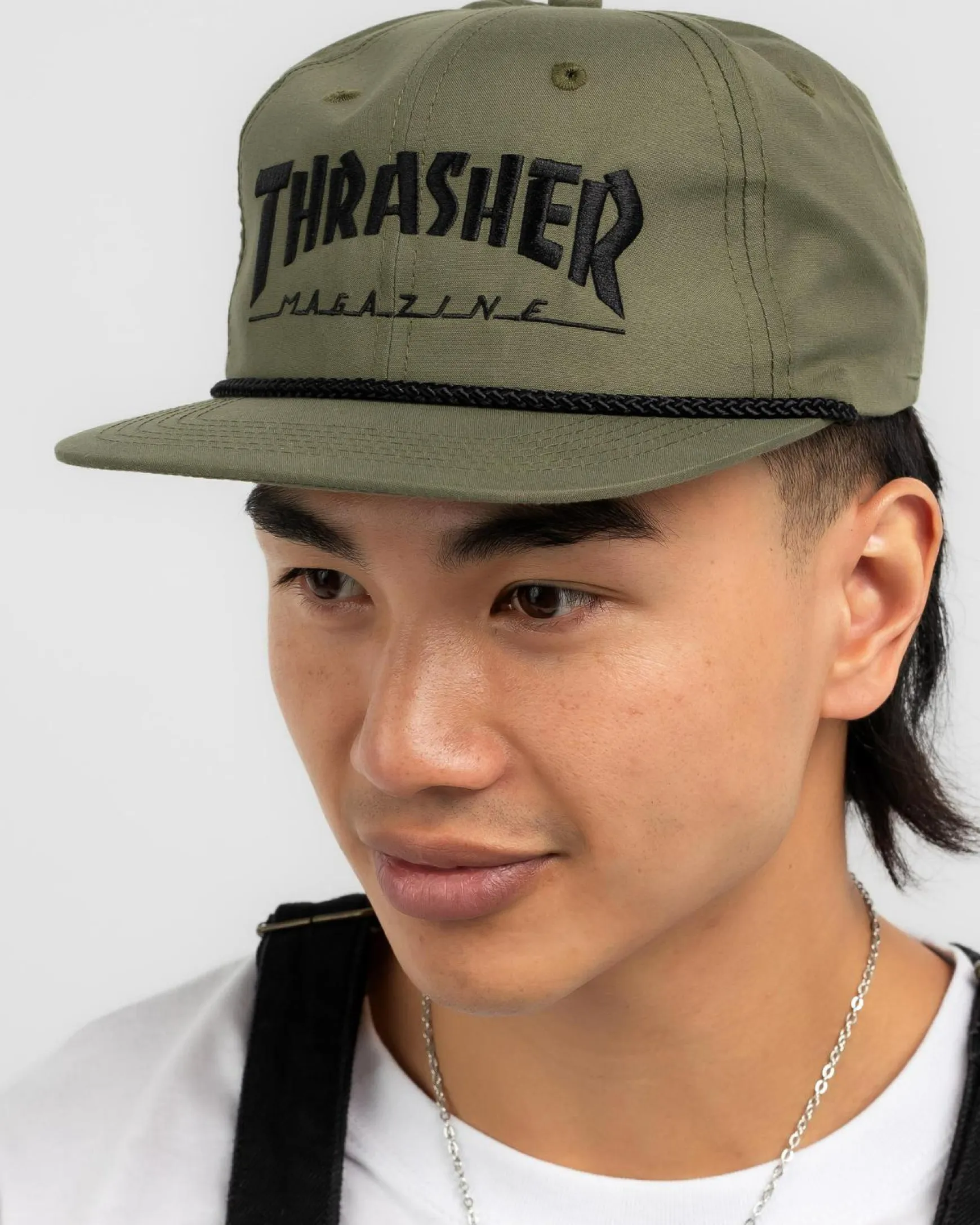 Rope Snapback Cap