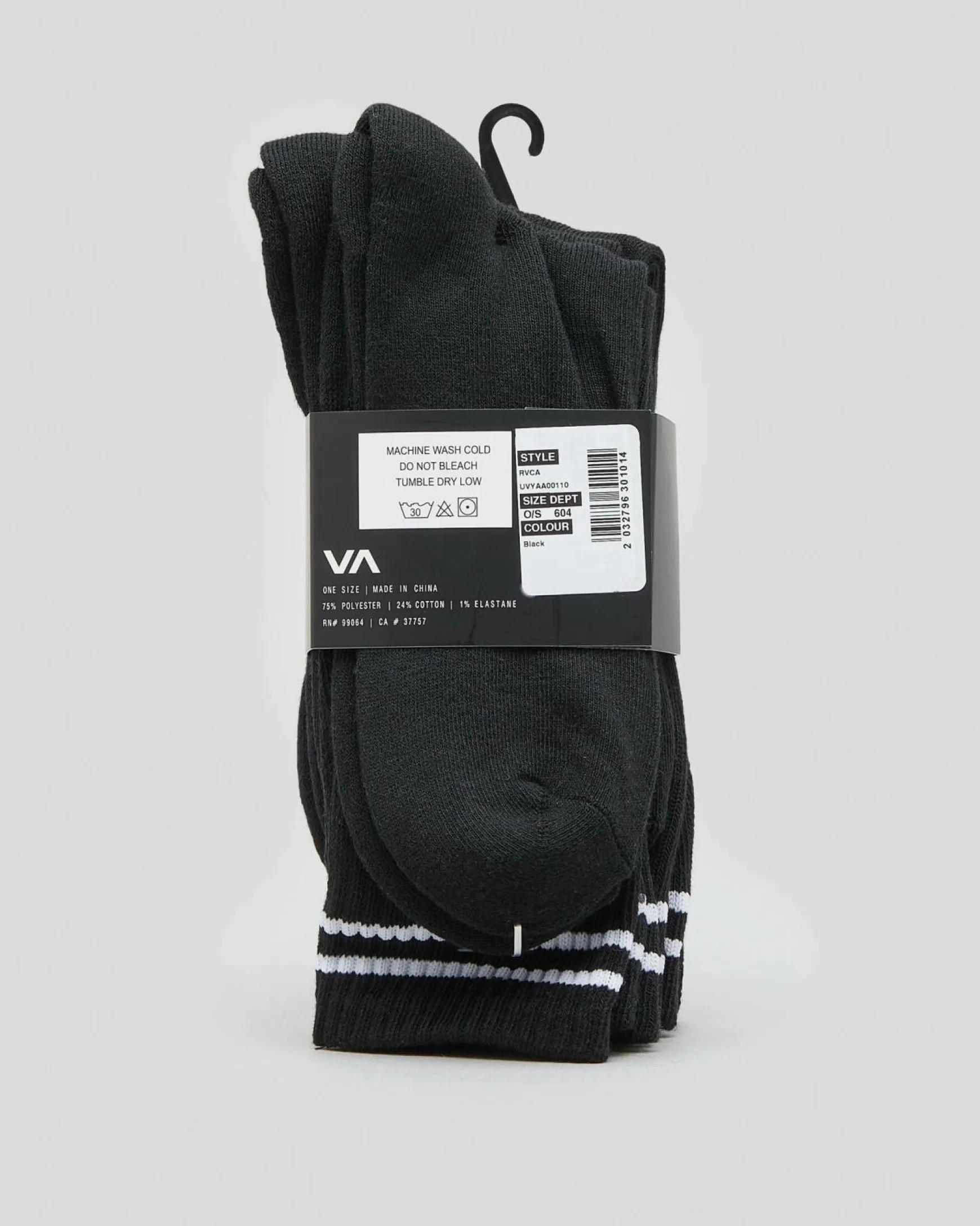 RVCA Union III Socks 5 Pack