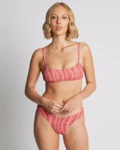 Sahara Tie Dye Crop Bikini Top