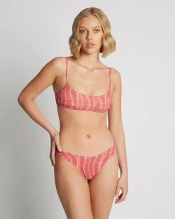 Sahara Tie Dye High Cut Bikini Bottom