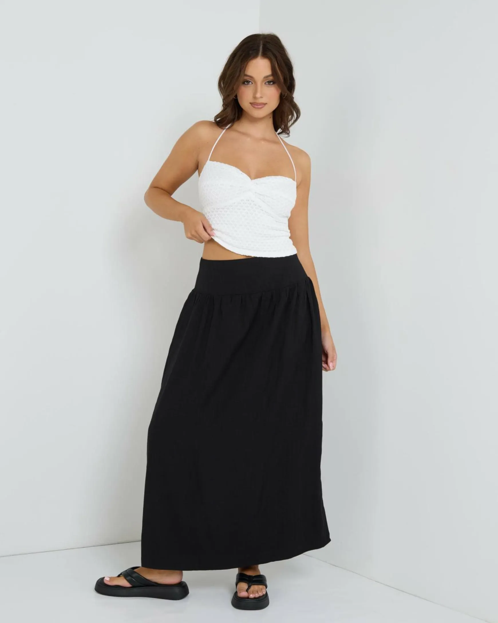 Saski Halter Top