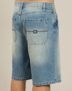 Script Smoko Denim Shorts