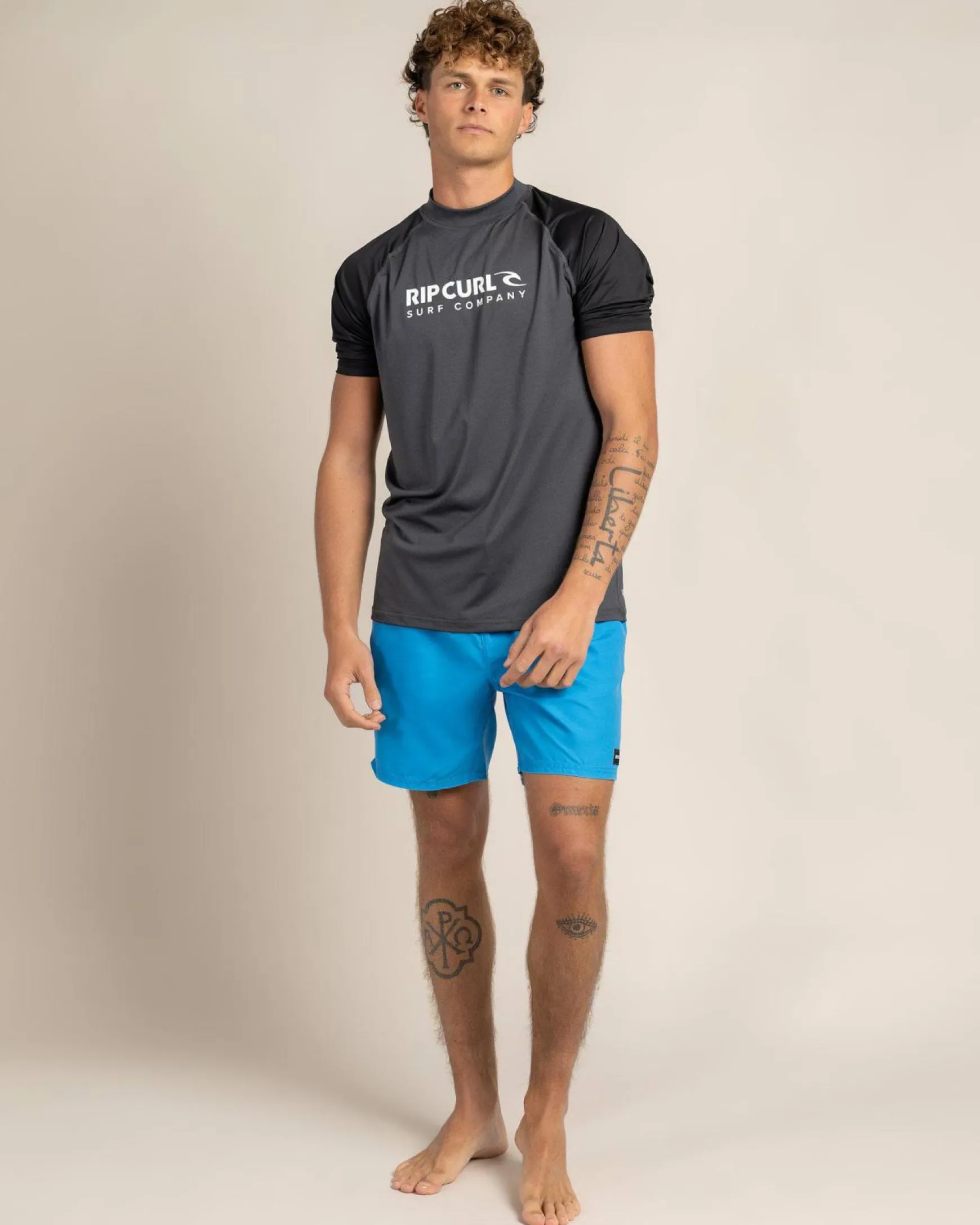 Shock Short Sleeve Rash Vest