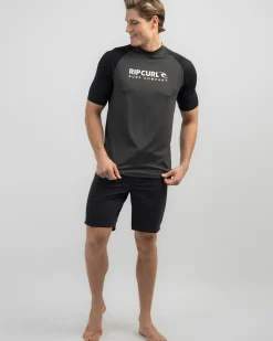 Shock UPF Short Sleeve Rash Vest