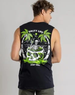 Sip and Relax Muscle Tank