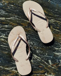 Slim Crystal Thongs