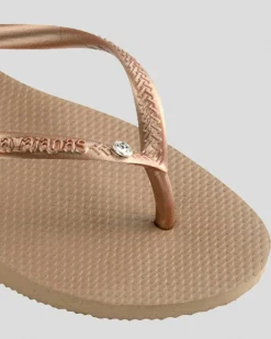 Slim Crystal Thongs