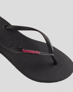 Slim Logo Thongs