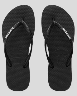 Slim Metal Thongs