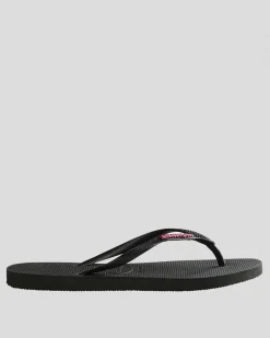 Slim Metal Thongs