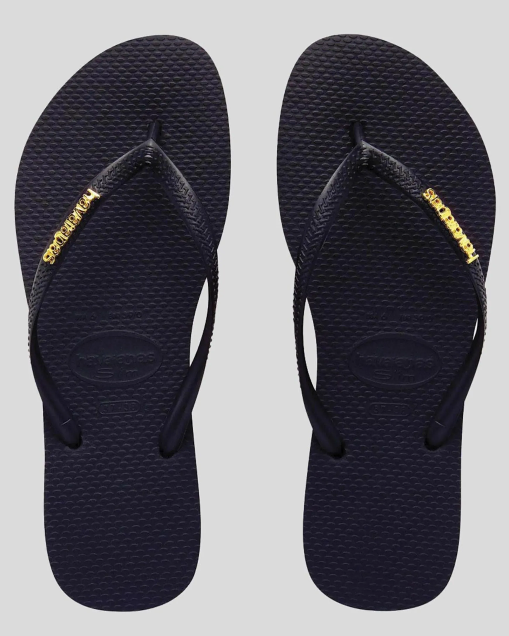 Slim Metal Thongs