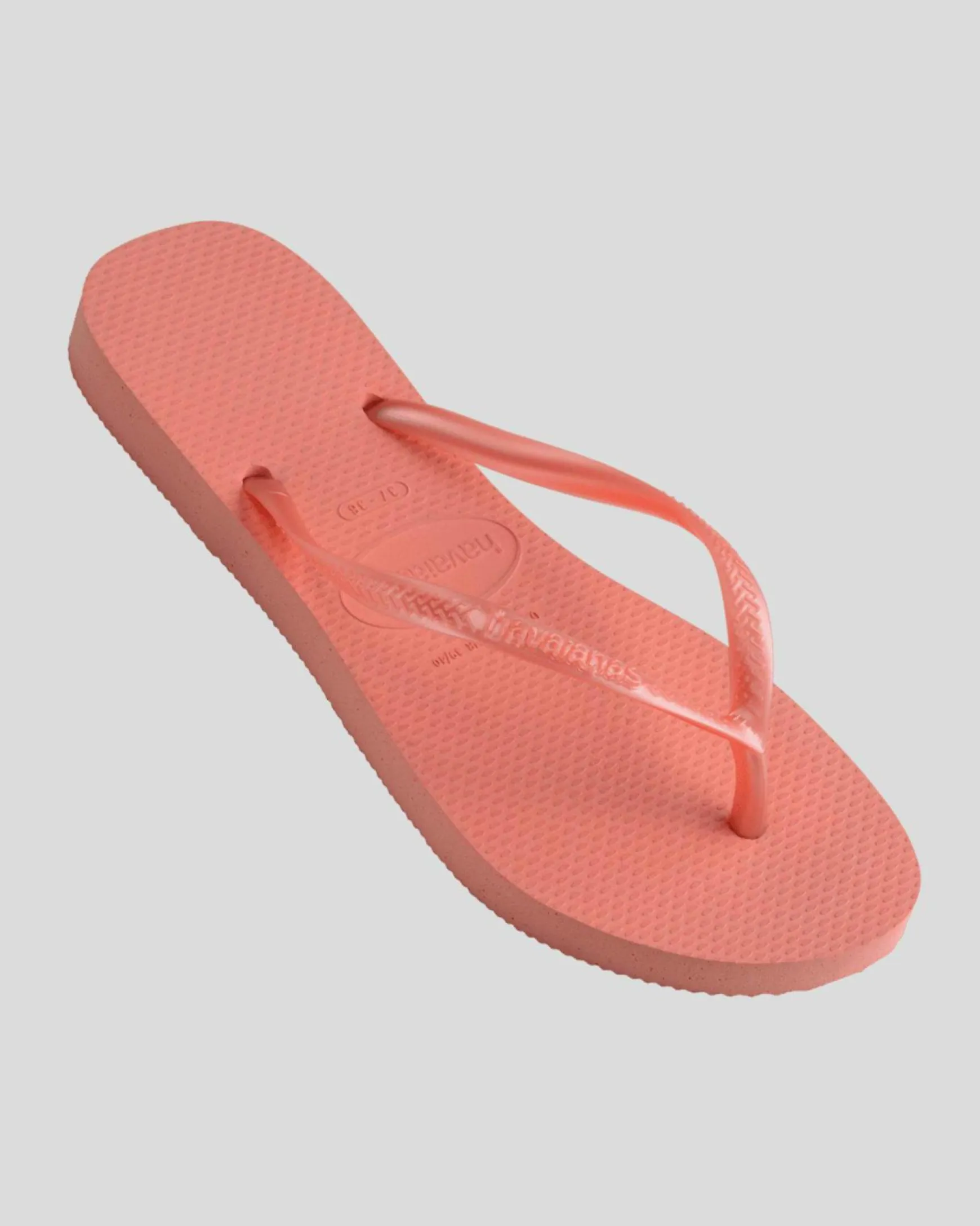 Slim Metallic Thongs
