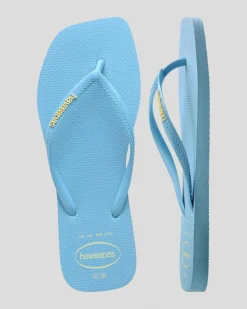 Slim Square Thongs