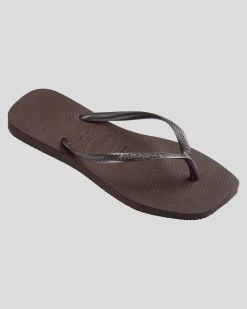 Slim Square Thongs