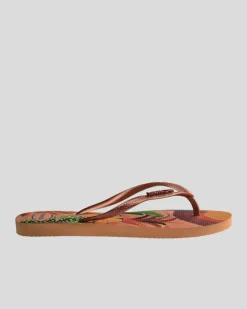 Slim Tropical Thongs
