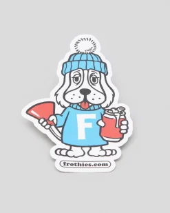 Sloshed Puppy Sticker