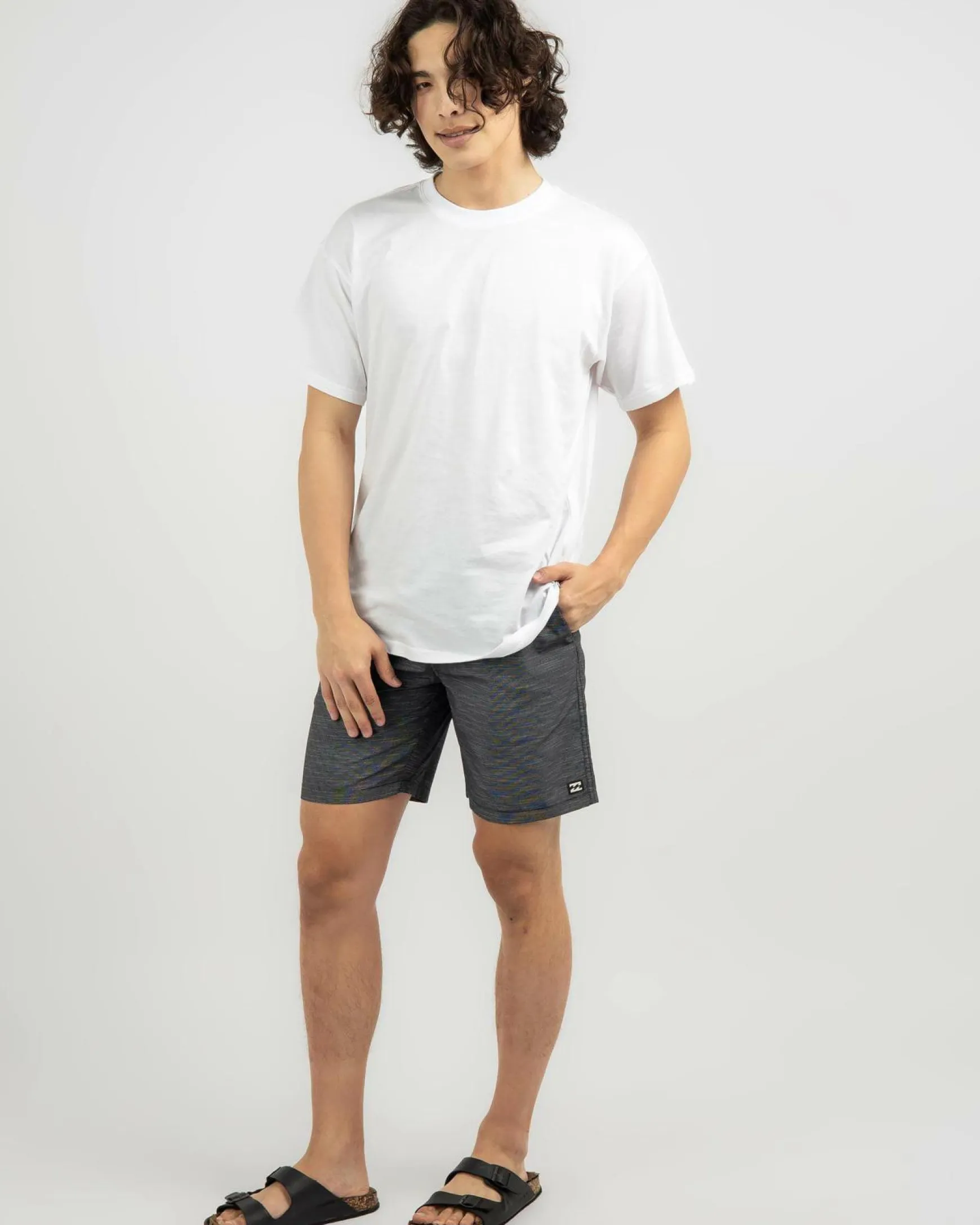 Slub Elastic 18" Walk Shorts