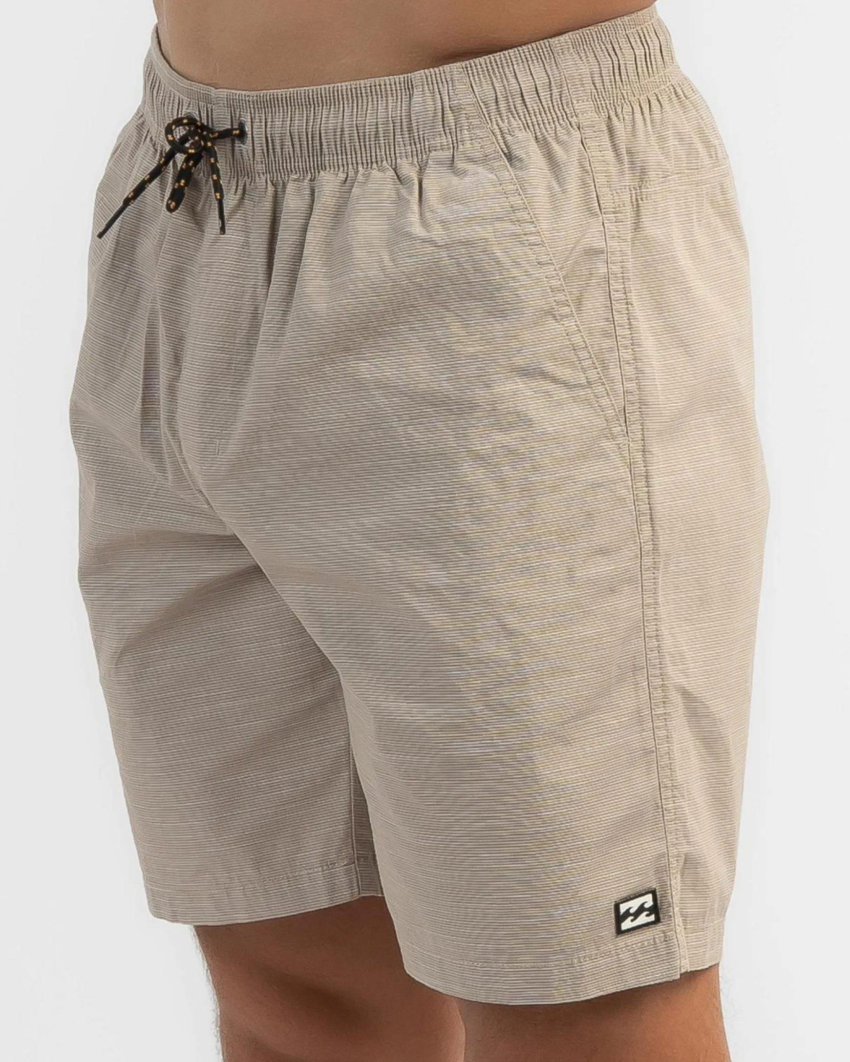 Slub Elastic 18" Walk Shorts