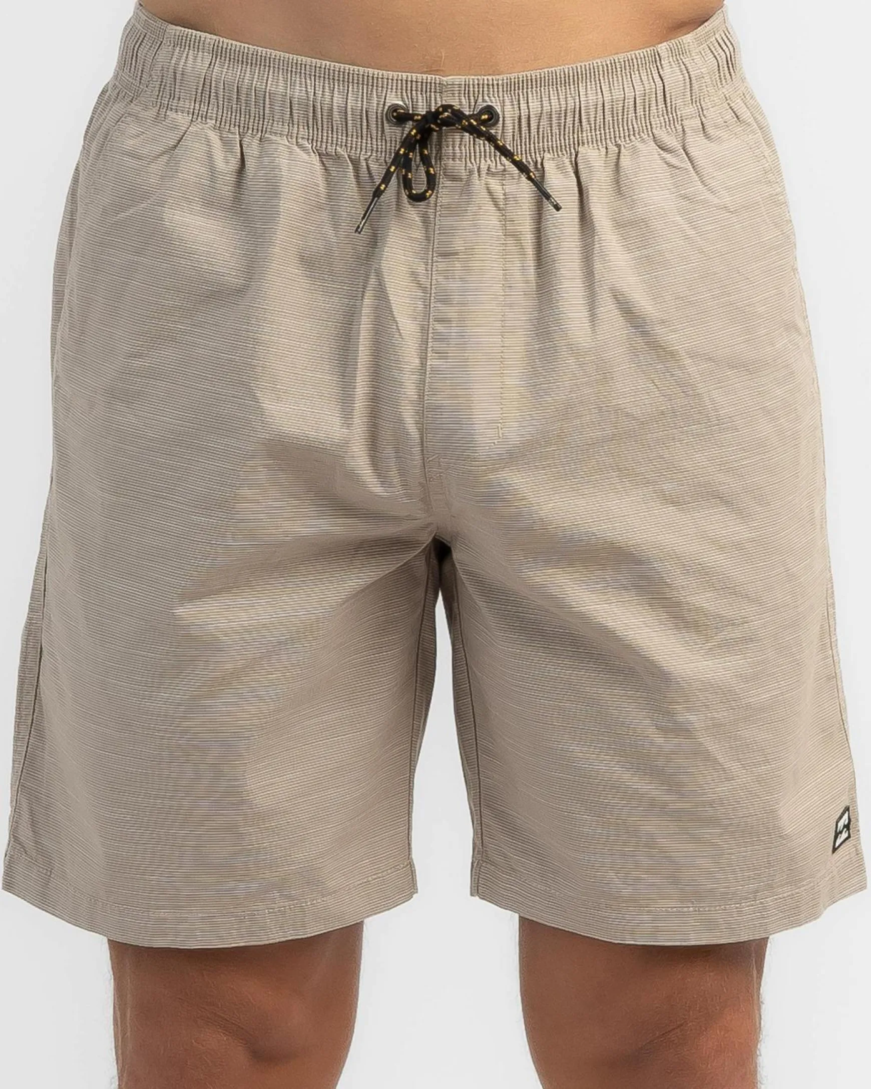 Slub Elastic 18" Walk Shorts