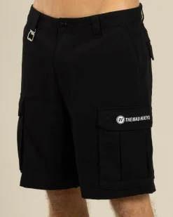 Snagged Cargo Shorts