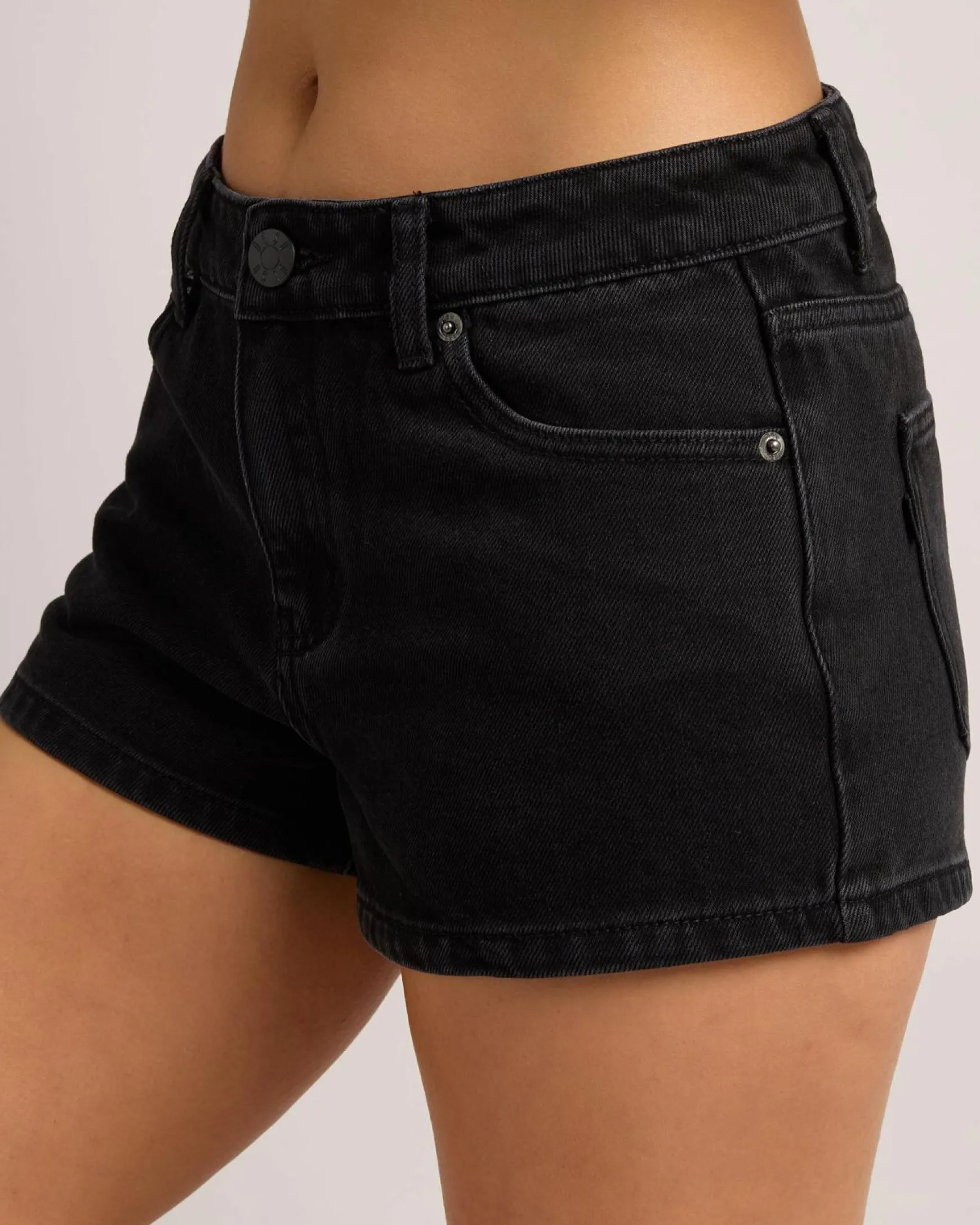 South Beach Micro Denim Shorts