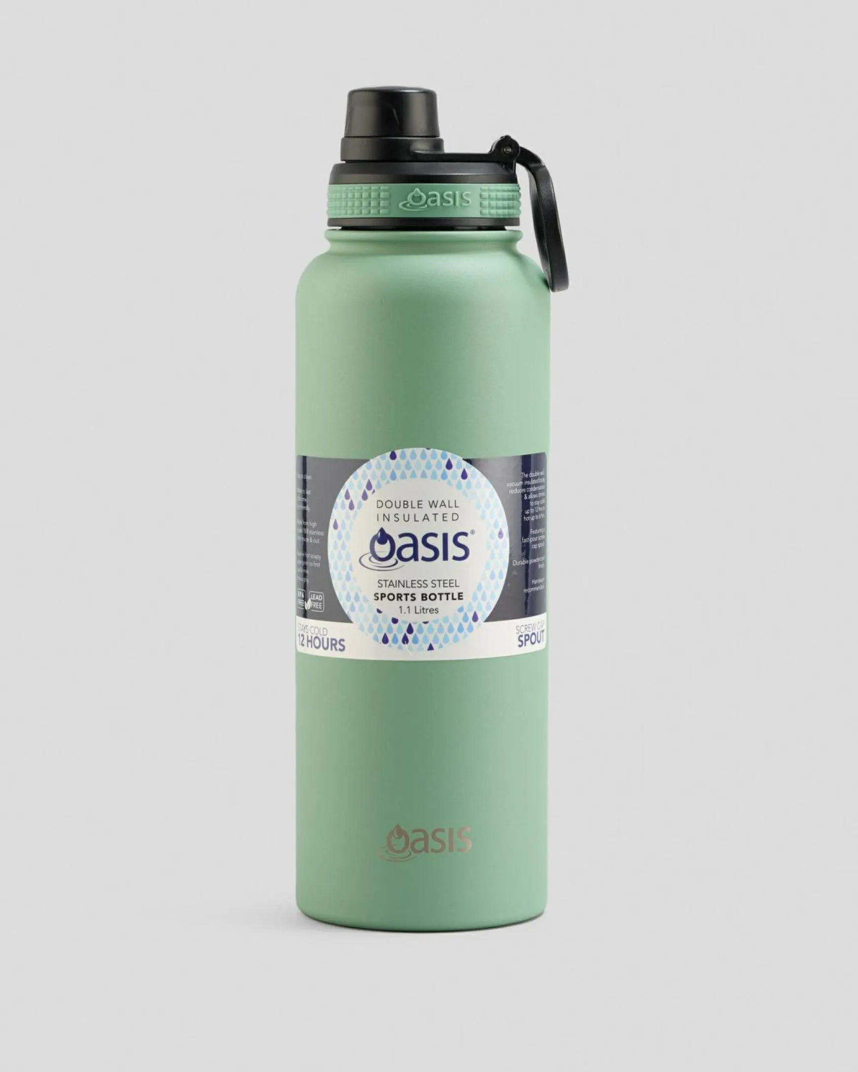 Stainless Steel 1.1L Challenger Drink Bottle