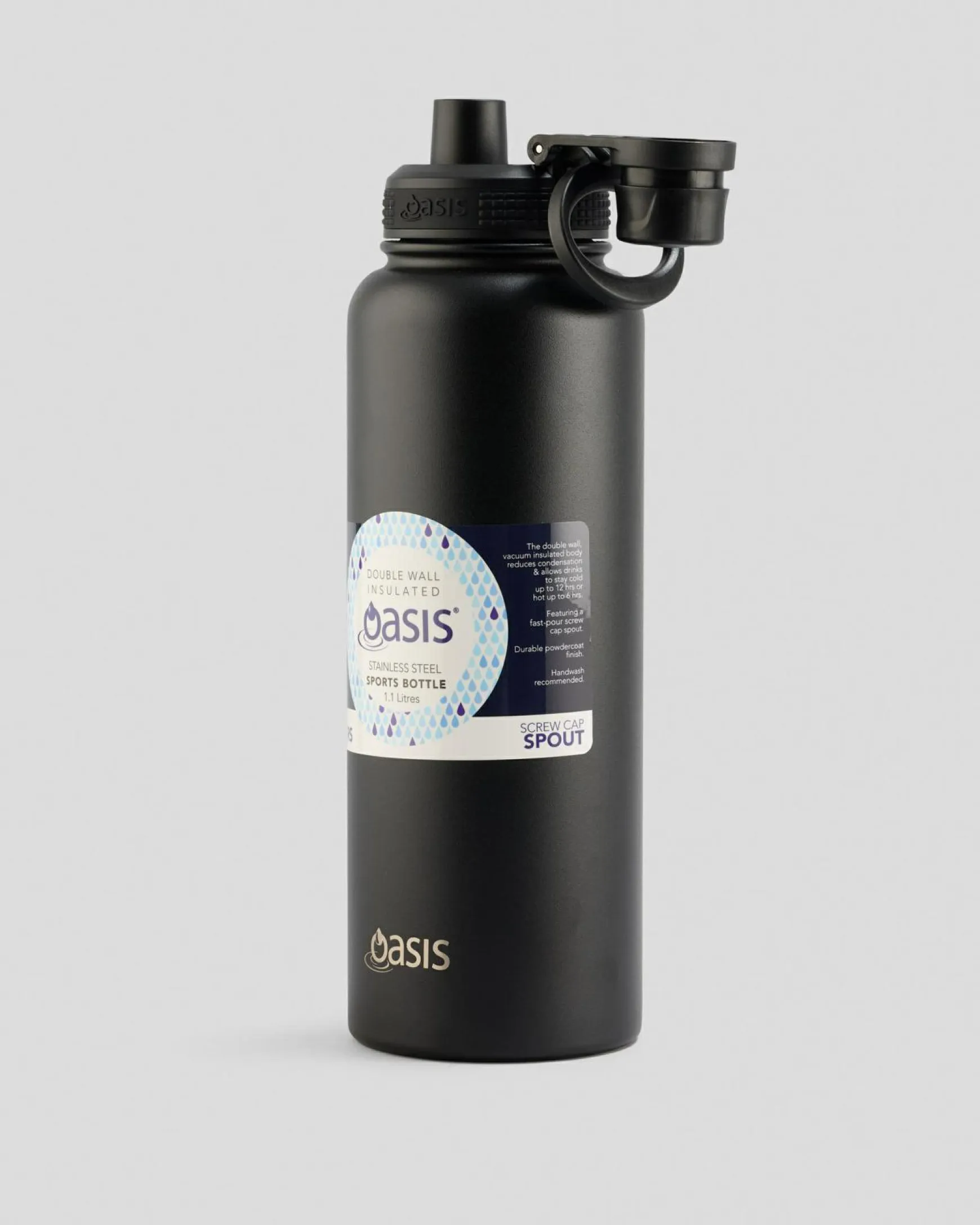 Stainless Steel 1.1L Challenger Drink Bottle