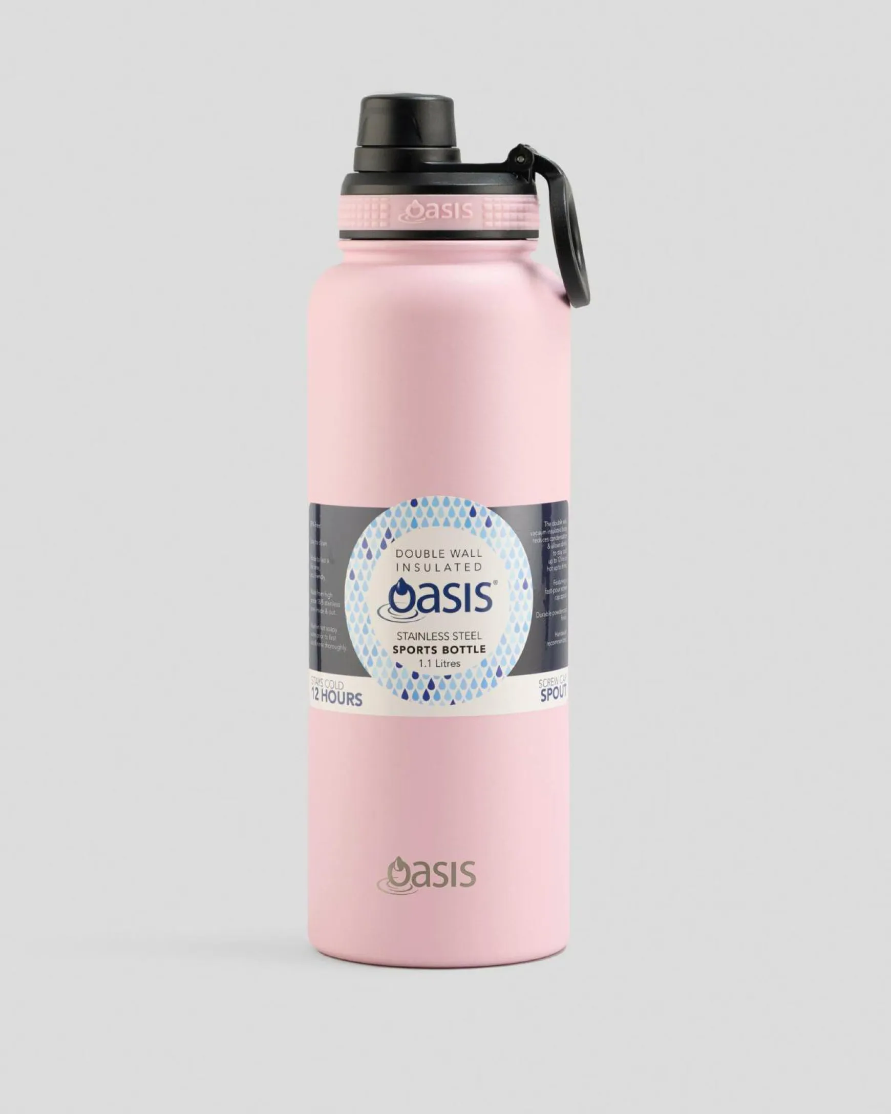 Stainless Steel 1.1L Challenger Drink Bottle